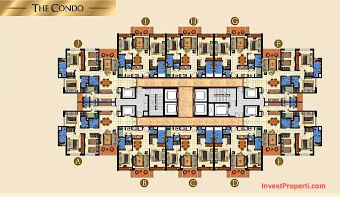 floor plan-the-condo taman anggrek residences